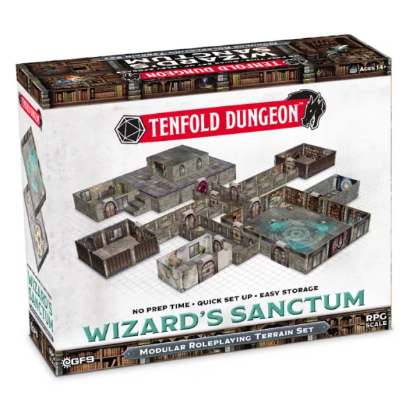 Tenfold Dungeon - Wizard's Sanctum készlet - angol kiadás
