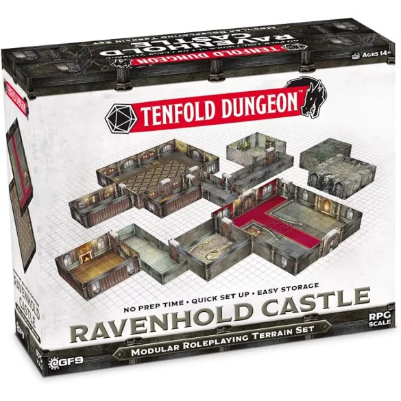 Tenfold Dungeon – Ravenhold Castle dungeon szett (angol kiadás)
