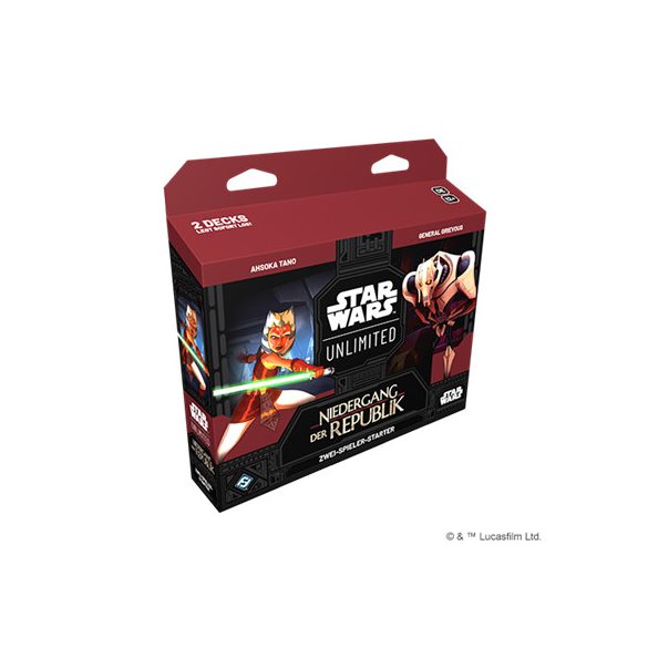 FFG - Star Wars: Unlimited - Twilight of the Republic Two-Player Starter - DE-SWH0303de