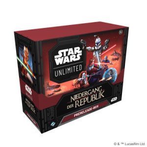 FFG - Star Wars: Unlimited - Twilight of the Republic Prerelease Box - DE-SWH0304de