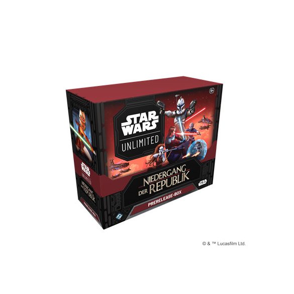 FFG - Star Wars: Unlimited - Twilight of the Republic Prerelease Box - DE-SWH0304de