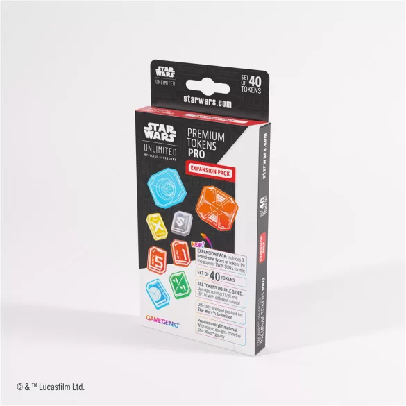 Gamegenic - Star Wars: Unlimited - Premium Tokens PRO Expansion Pack-GGS60153ML