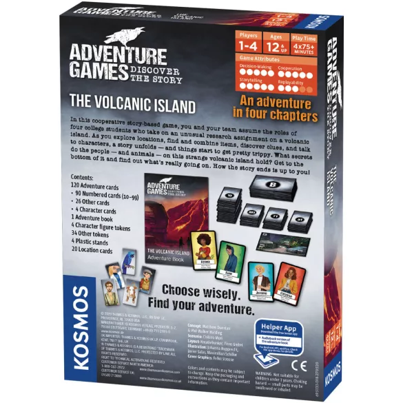 Adventure Games - The Volcanic Island - EN-695133
