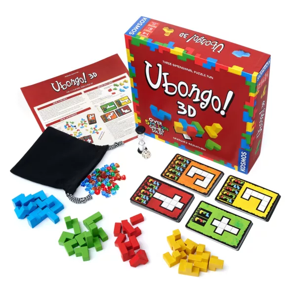 Ubongo 3D társasjáték - angol kiadás