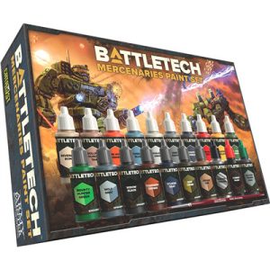 Battletech Mercenaries: Paint Set The Army Painter - EN-CAT35PS2