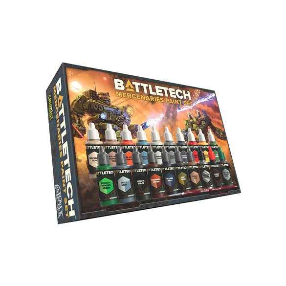 Battletech Mercenaries: Paint Set The Army Painter - EN-CAT35PS2