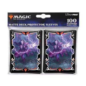 UP - Return to Tarkir Q2 2025 100ct Deck Protector Sleeves Mardu Commander for Magic: The Gathering-38800