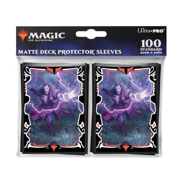 UP - Return to Tarkir Q2 2025 100ct Deck Protector Sleeves Mardu Commander for Magic: The Gathering-38800