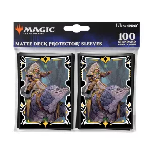 UP - Return to Tarkir Q2 2025 100ct Deck Protector Sleeves Abzan Commander for Magic: The Gathering-38802