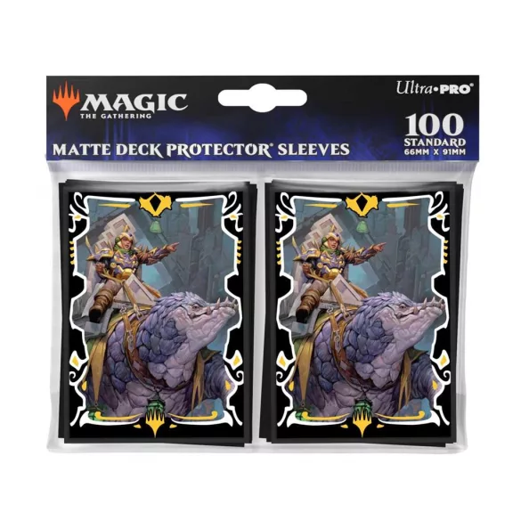 UP - Return to Tarkir Q2 2025 100ct Deck Protector Sleeves Abzan Commander for Magic: The Gathering-38802