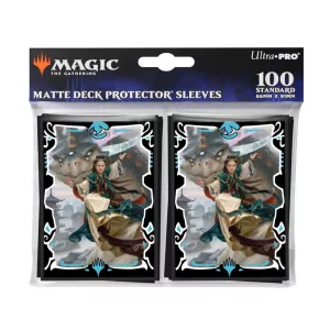 UP - Return to Tarkir Q2 2025 100ct Deck Protector Sleeves Jeskai Commander for Magic: The Gathering-38803