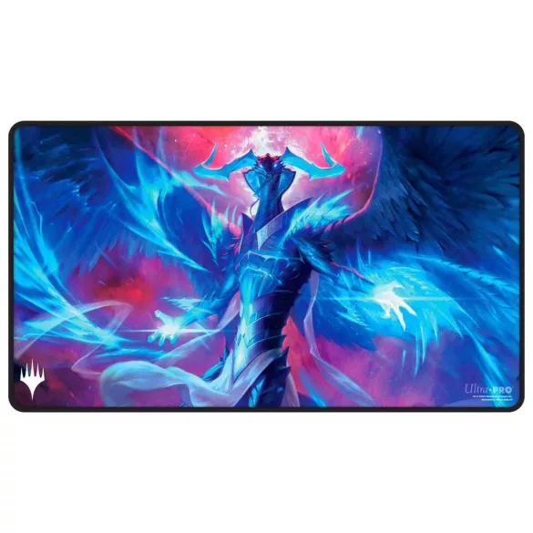 UP - Return to Tarkir Q2 2025 Black Stitched Playmat Planeswalker for Magic: The Gathering-38846