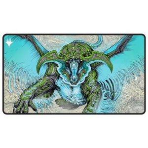 UP - Return to Tarkir Q2 2025 Black Stitched Playmat Temur for Magic: The Gathering-38848