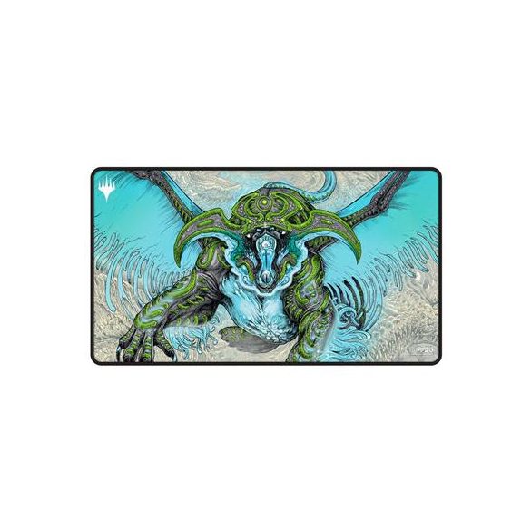 UP - Return to Tarkir Q2 2025 Black Stitched Playmat Temur for Magic: The Gathering-38848
