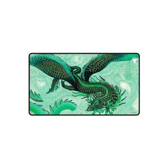 UP - Return to Tarkir Q2 2025 Black Stitched Playmat Sultai for Magic: The Gathering-38851
