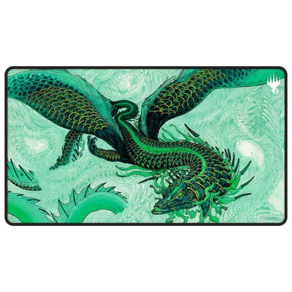 UP - Return to Tarkir Q2 2025 Black Stitched Playmat Sultai for Magic: The Gathering-38851