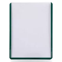 UP - Toploader - 3" x 4" Green Border (25 pieces)-84916