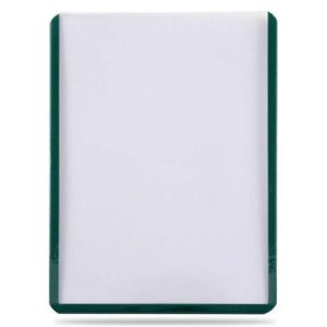 UP - Toploader - 3" x 4" Green Border (25 pieces)-84916