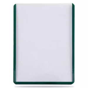 UP - Toploader - 3" x 4" Green Border (25 pieces)-84916
