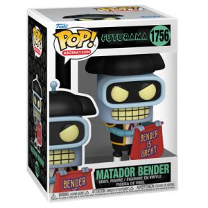 Funko POP! TV: Futurama S4 - Bender (Matador)-FK80080