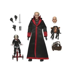 Saw (Franchise) - 7” Scale Action Figure - Ultimate Jigsaw Killer (Black Robe)-NE60611-01