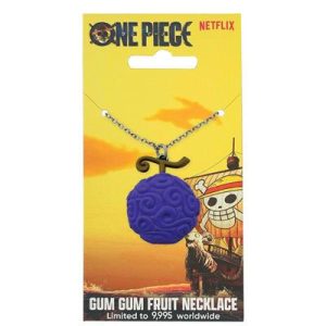 One Piece Limited Edition Gum Gum Fruit Necklace-NFX-OP18