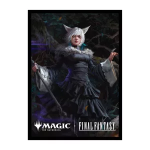 UP - Final Fantasy 100ct Deck Protector Sleeves Commander B for Magic: The Gathering-38702
