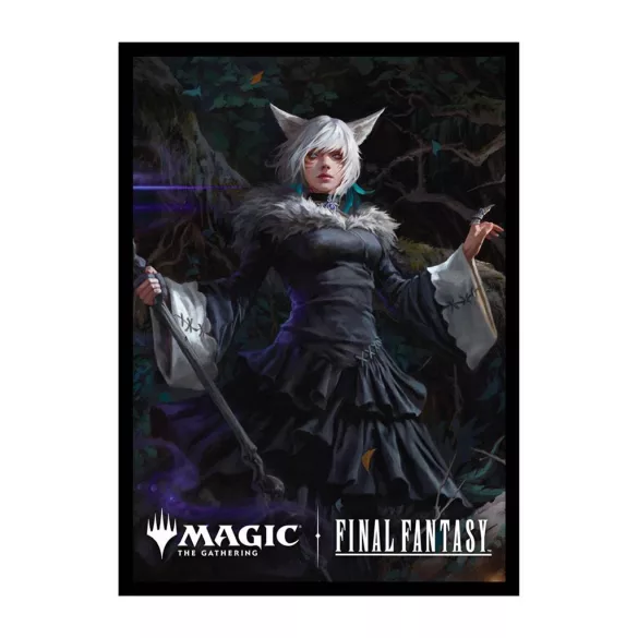 UP - Final Fantasy 100ct Deck Protector Sleeves Commander B for Magic: The Gathering-38702
