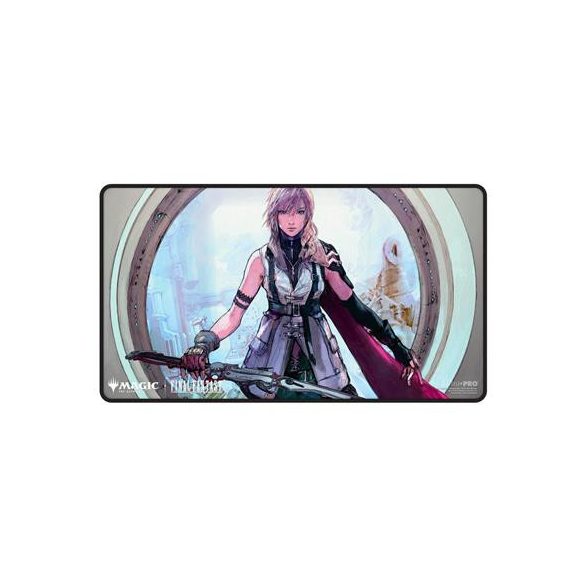 UP - Final Fantasy Black Stitched Playmat Premium W for Magic: The Gathering-38763