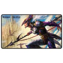 UP - Final Fantasy Black Stitched Playmat Premium X for Magic: The Gathering-38764