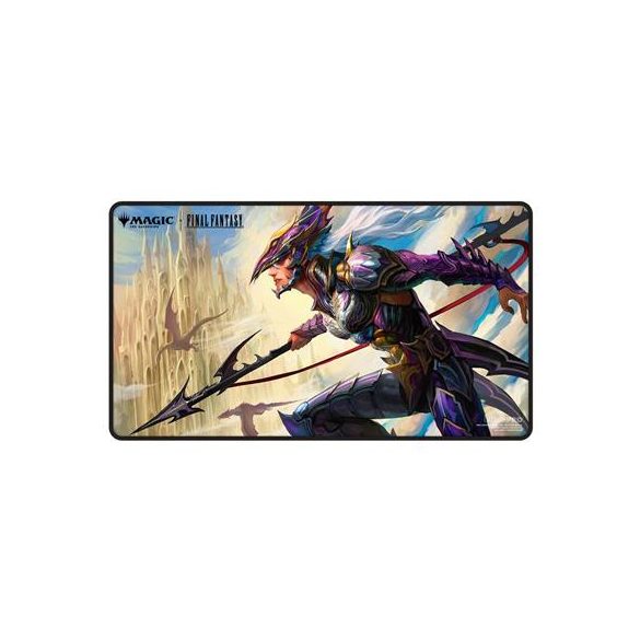 UP - Final Fantasy Black Stitched Playmat Premium X for Magic: The Gathering-38764