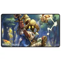 UP - Final Fantasy Black Stitched Playmat Premium Y for Magic: The Gathering-38765
