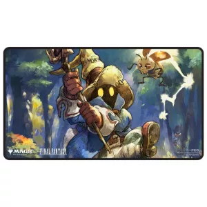 UP - Final Fantasy Black Stitched Playmat Premium Y for Magic: The Gathering-38765