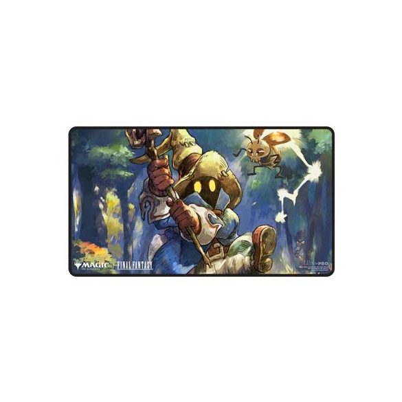 UP - Final Fantasy Black Stitched Playmat Premium Y for Magic: The Gathering-38765