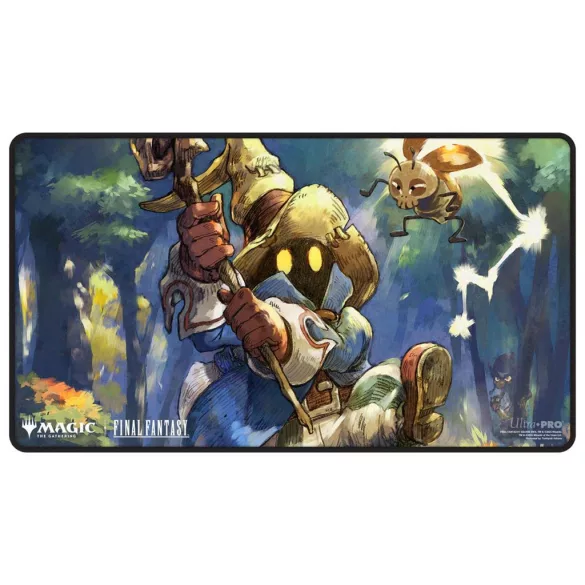 UP - Final Fantasy Black Stitched Playmat Premium Y for Magic: The Gathering-38765