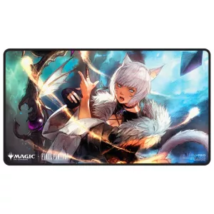 UP - Final Fantasy Black Stitched Playmat Premium Z for Magic: The Gathering-38766
