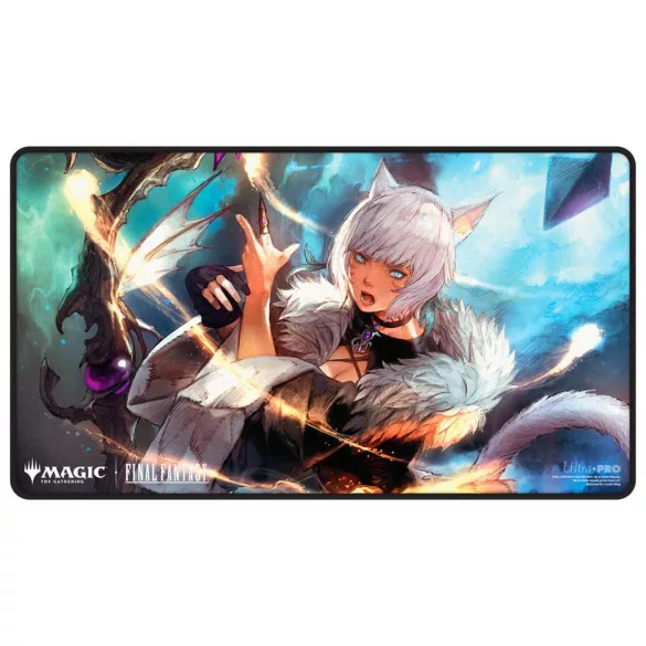 UP - Final Fantasy Black Stitched Playmat Premium Z for Magic: The Gathering-38766
