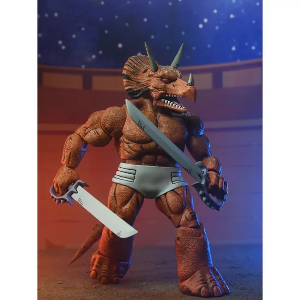 Teenage Mutant Ninja Turtles (Mirage Comics) - 7" Scale Action Figure - Triceraton Gladiator-NE54436-01