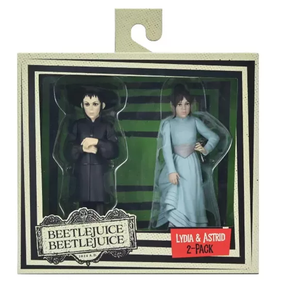 Beetlejuice Beetlejuice - 6" Scale Action Figure - Toony Terrors Lydia and Astrid 2PK-NE57309-01