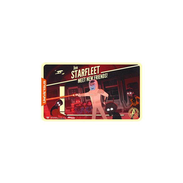 UniVersus CCG: STAR TREK: Lower Decks Playmat - Rutherford-UVSSTK10