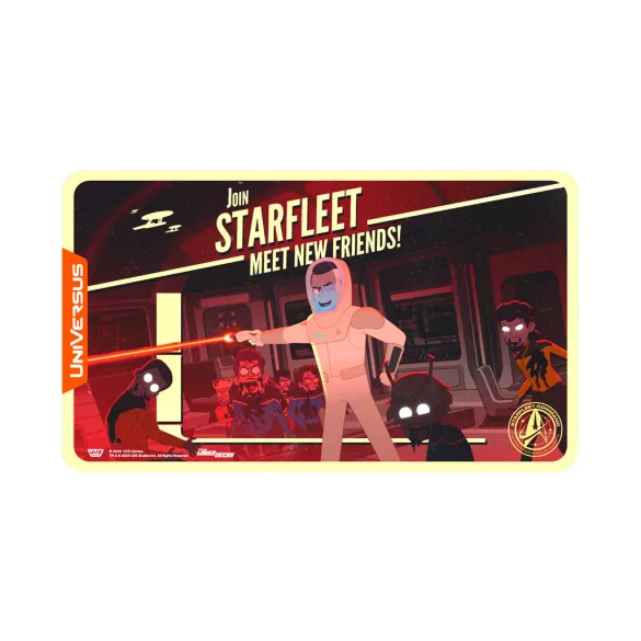 UniVersus CCG: STAR TREK: Lower Decks Playmat - Rutherford-UVSSTK10