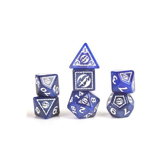 D&D Adventure Dice - Fighter: Blue-SDZ2002-03