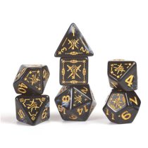 D&D Adventure Dice - Rogue: Black-SDZ2002-04