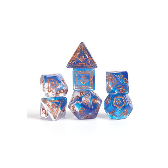D&D Adventure Dice - Wizard: Blue-SDZ2002-05