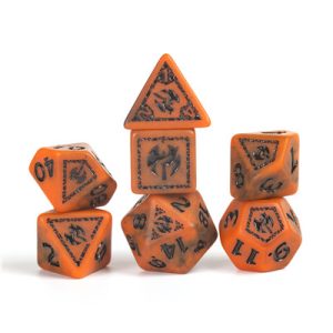 D&D Adventure Dice - Barbarian: Orange-SDZ2002-08