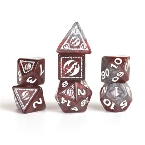 D&D Adventure Dice - Fighter: Red-SDZ2002-12