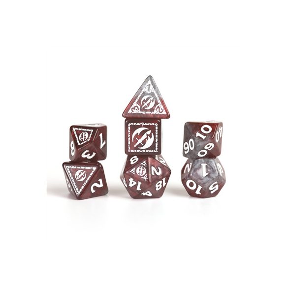 D&D Adventure Dice - Fighter: Red-SDZ2002-12
