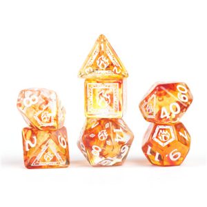 D&D Adventure Dice - Sorcerer: Orange-SDZ2002-17