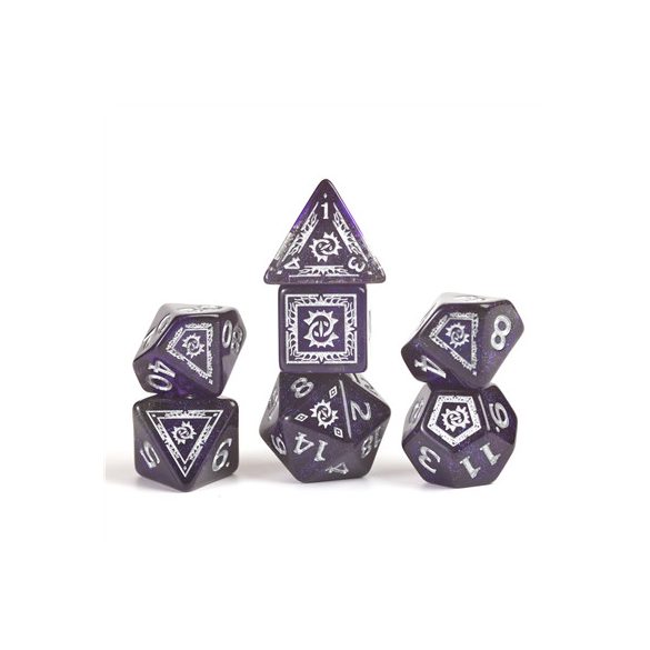 D&D Adventure Dice - Warlock: Purple-SDZ2002-18