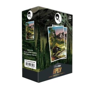 UP - Mountain Retreat 105ct APEX Deck Protector Sleeves for Bob Ross-16509